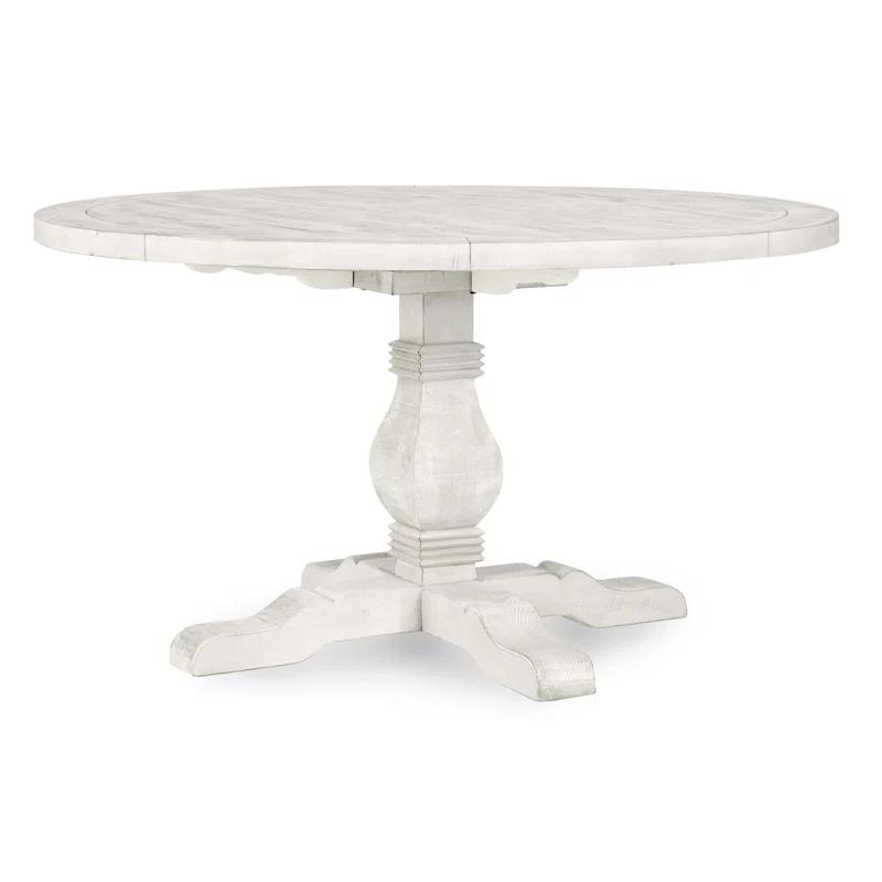 Kinston Solid Wood Pedestal Dining Table