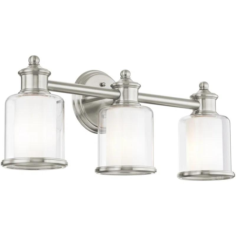 Livex Lighting Middlebush 3 - Light Vanity in  Brushed Nickel