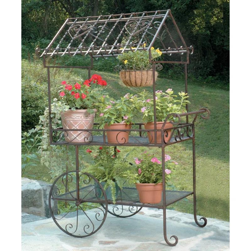 Deer Park Ironworks Metal Plant Stand