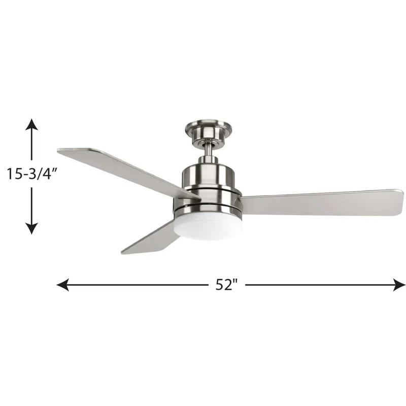 Balwant 52'' Ceiling Fan with LED Lights