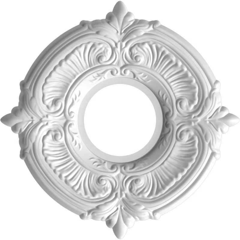 Attica Thermoformed PVC Ceiling Medallion