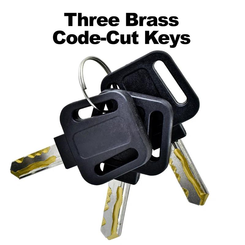 Package Master Locking Post Mounted Mailbox