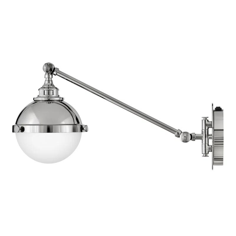 Steel Swing Arm Sconce