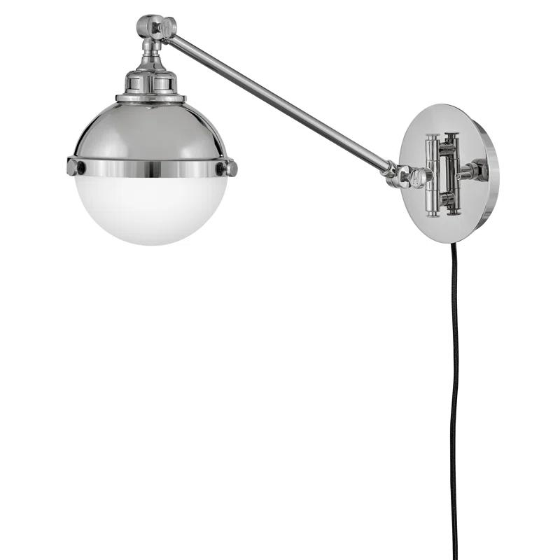 Steel Swing Arm Sconce
