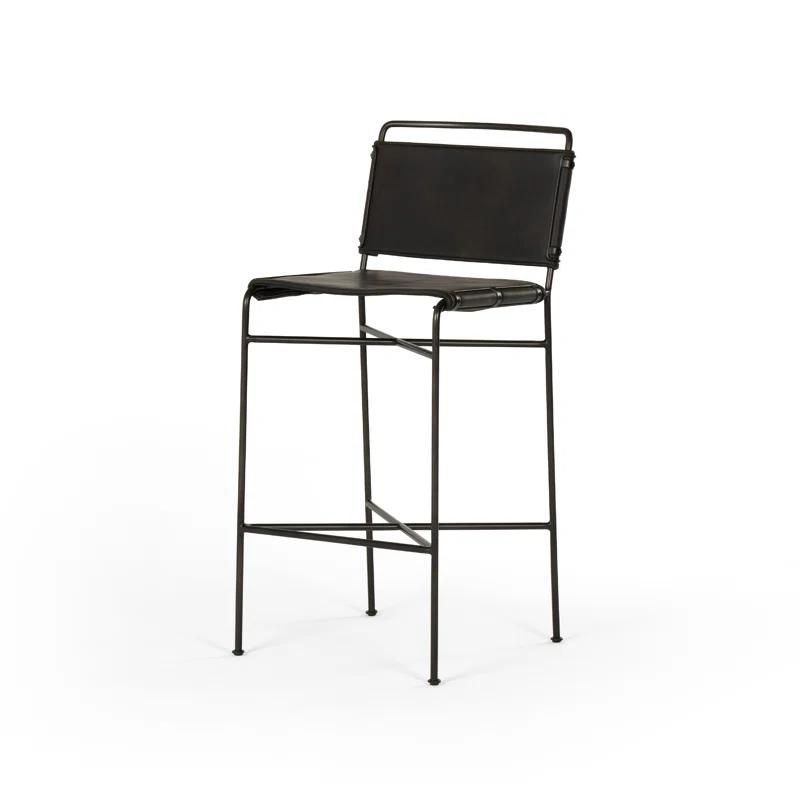 Trysta Bar And Counter Stool - Black / Bar