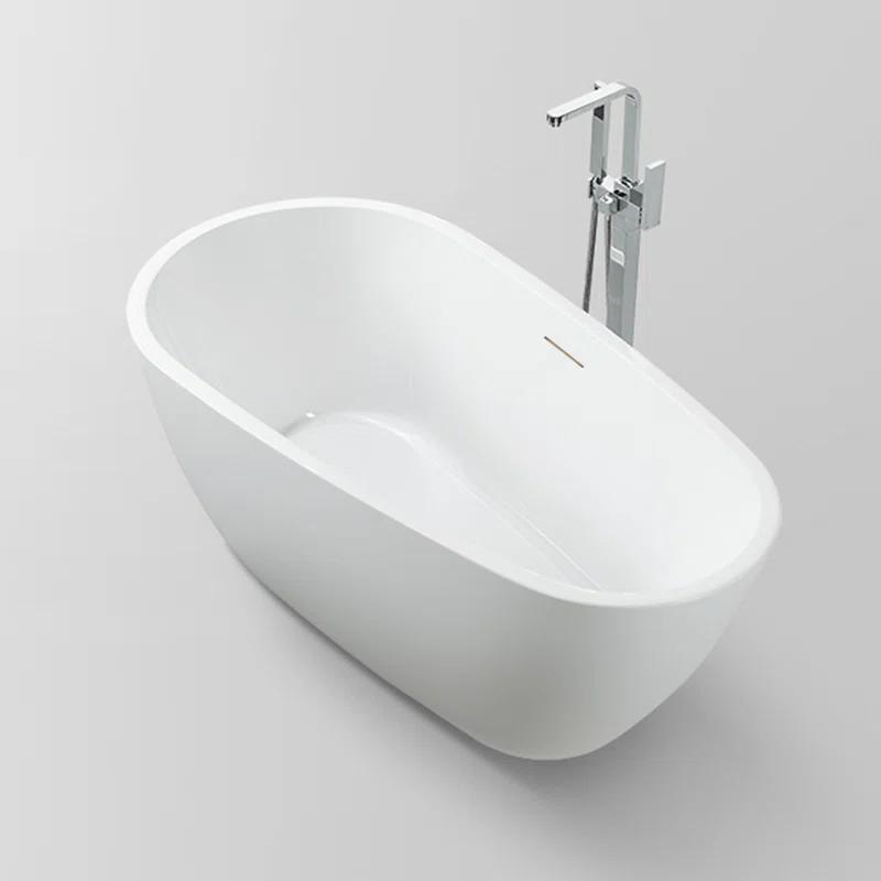 Freestanding Soaking Acrylic Bathtub