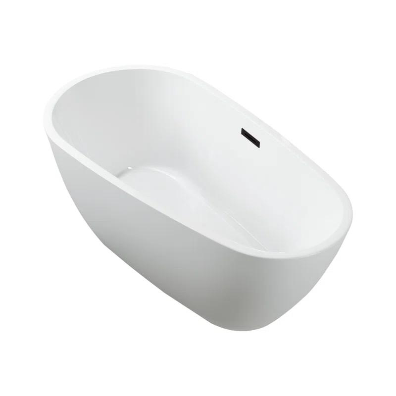 Freestanding Soaking Acrylic Bathtub