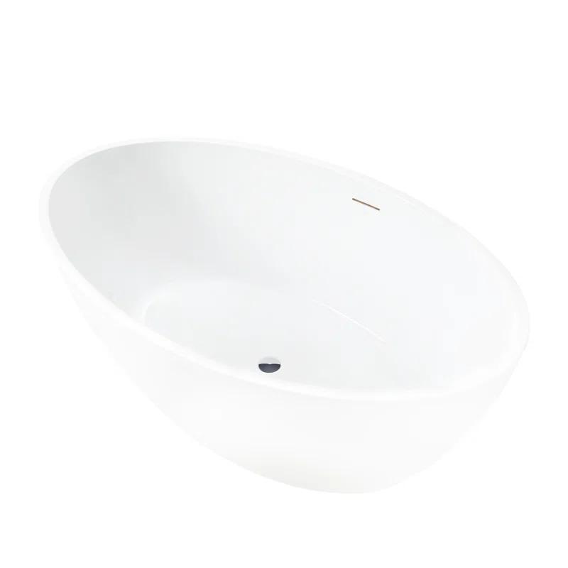 Freestanding Soaking Acrylic Bathtub