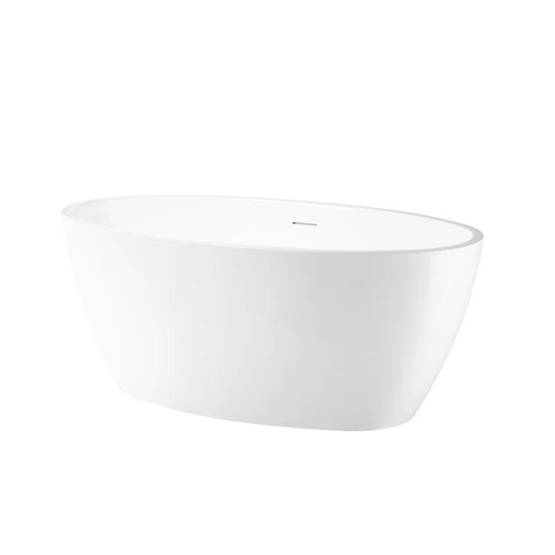 Freestanding Soaking Acrylic Bathtub