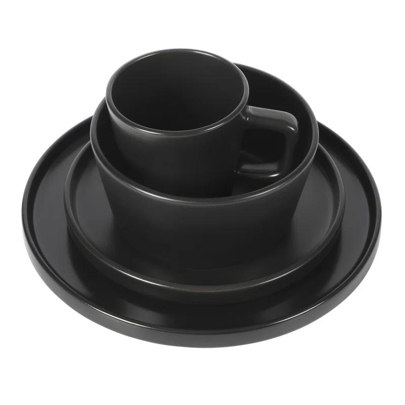 Gibson Soho Lounge Stoneware Dinnerware Set - Service for 8