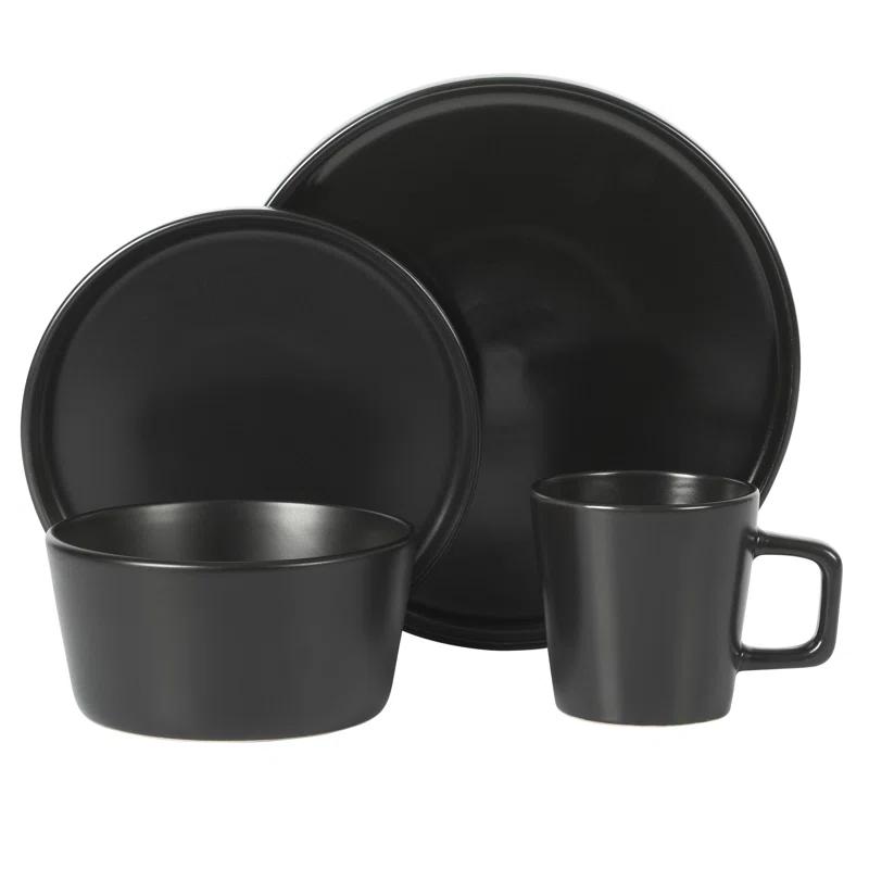 Gibson Soho Lounge Stoneware Dinnerware Set - Service for 8