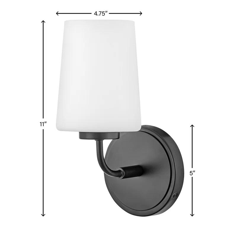 Fitz Single Frosted Dimmable Bath Sconce