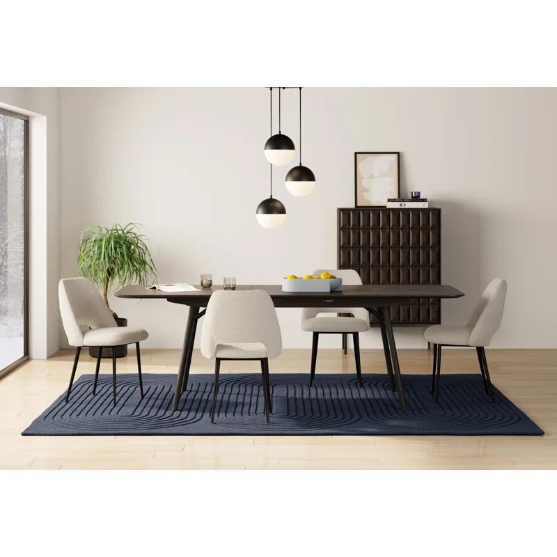 Valdez Boucle Dining Chair