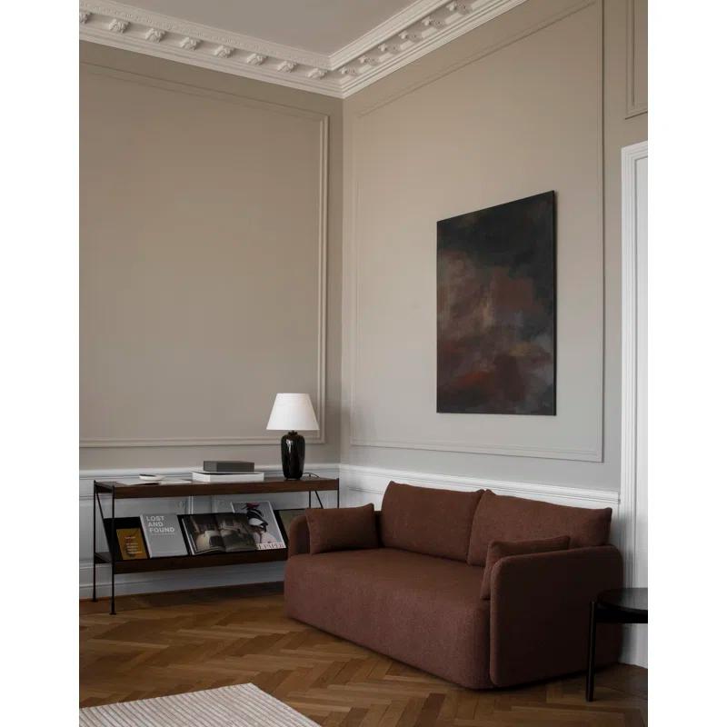 Audo Copenhagen Offset 124.5" Square Arm Loveseat | Perigold