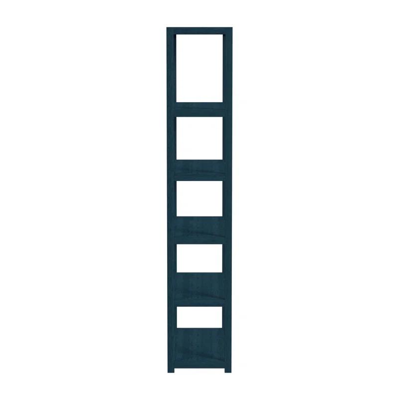 Butler Specialty Company Lark 5 Tier 30Wx75H Etagere Bookcase - Navy Blue