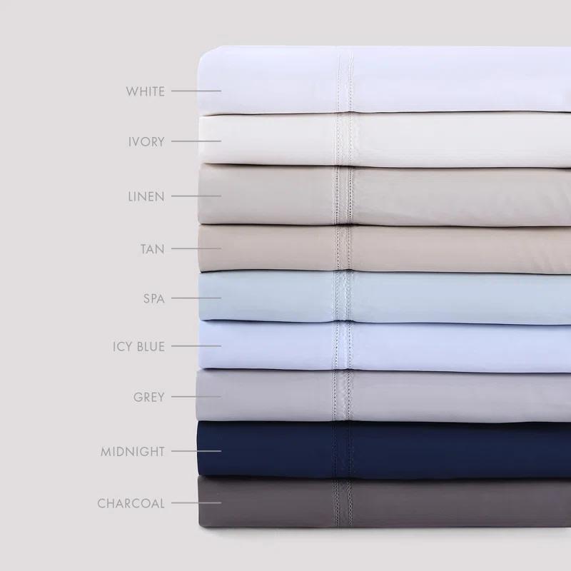 Midnight Blue Queen Egyptian Cotton Duvet Cover Set