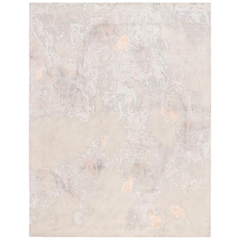Tribeca TRI205 Hand Knotted Area Rug - Grey - 8'x10' - Safavieh.