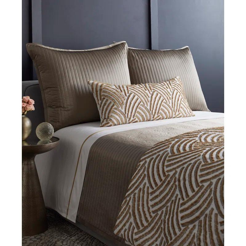 Trevi Abstract Linen Throw Pillow