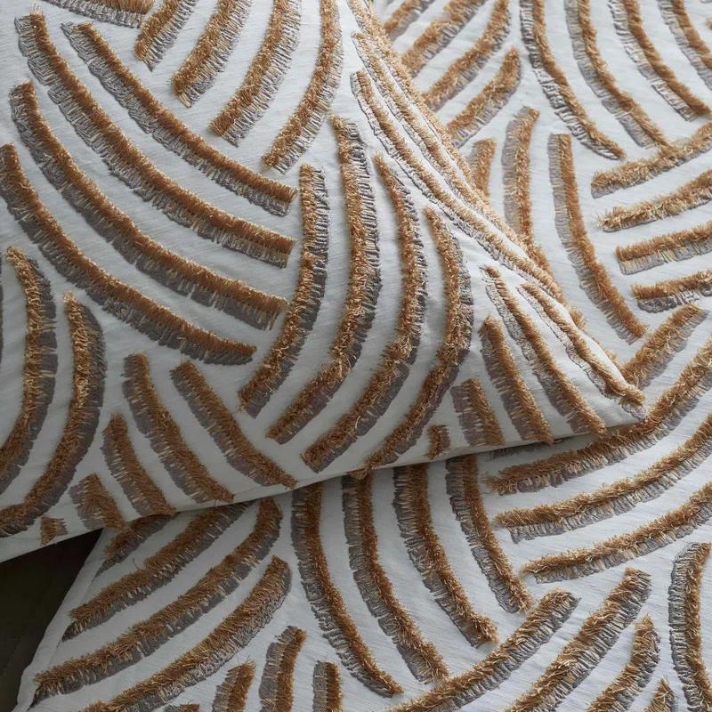 Trevi Abstract Linen Throw Pillow