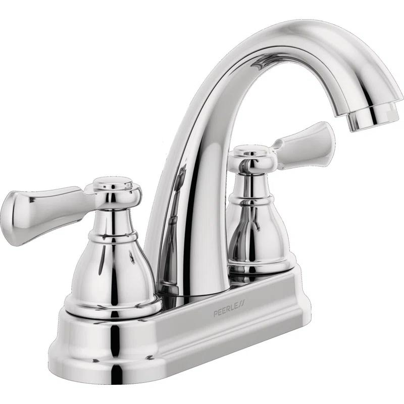 Elmhurst Traditional Chrome 2-Handle Centerset Bathroom Faucet