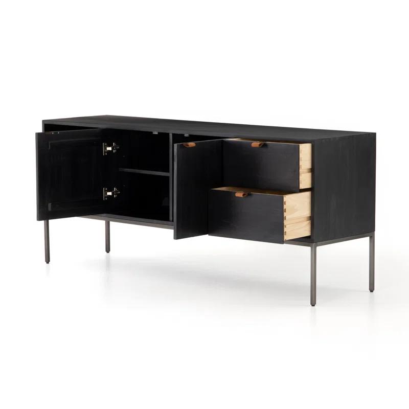 Rosamonde Media Console - Black
