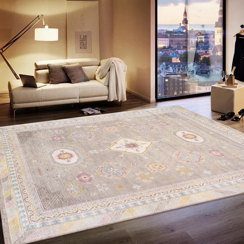 Azerbaijan Hand Knotted Wool Oriental Rug