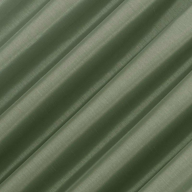 Faux Dupioni Silk Thermal Extreme 100% Blackout Back Tab Curtain Panel
