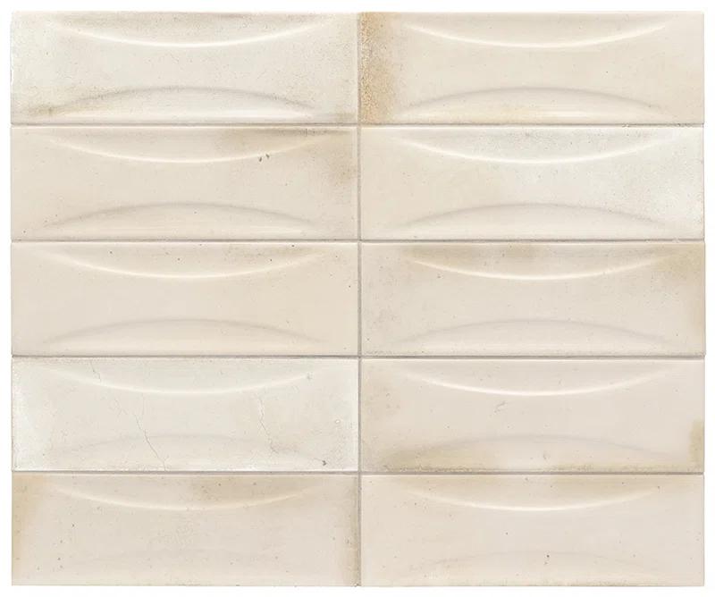 Antiek 2.58'' W x 7.9'' L Beveled Ceramic Subway Singular Tile