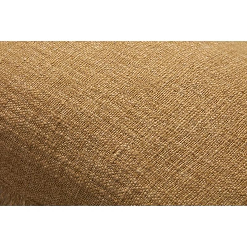 Sable Pillow by Amber Lewis x Loloi - Gold / 13" x 21" / Down