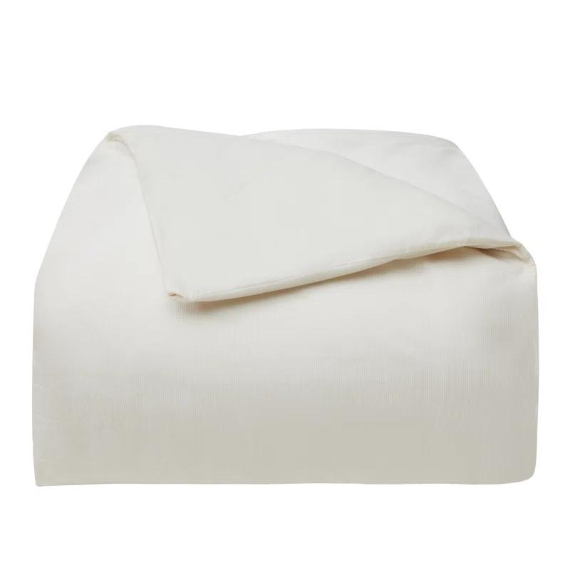 Cream Cotton Full/Queen Bedspread Cover Set