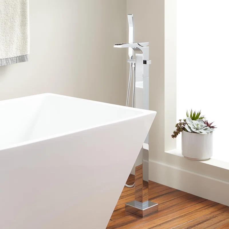 Willis Floor Mounted Waterfall Tub Faucet