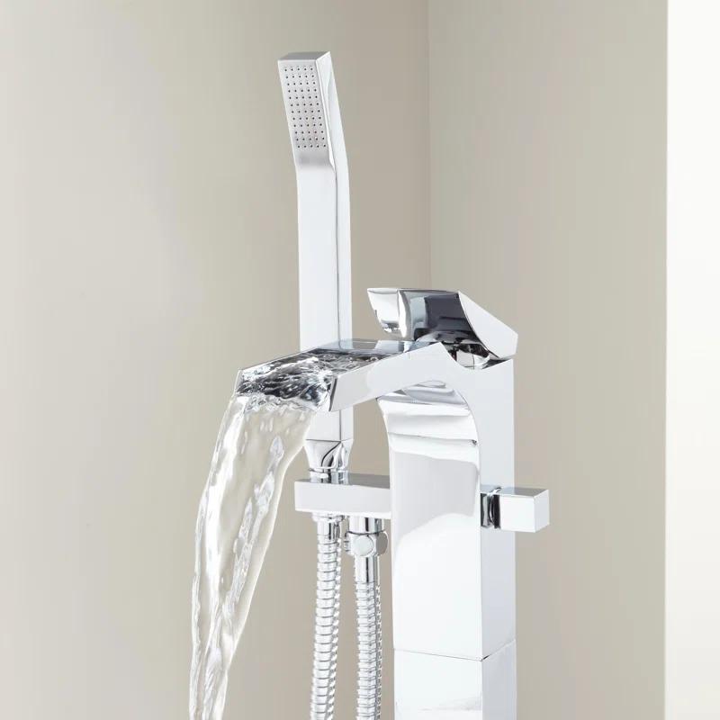 Willis Floor Mounted Waterfall Tub Faucet