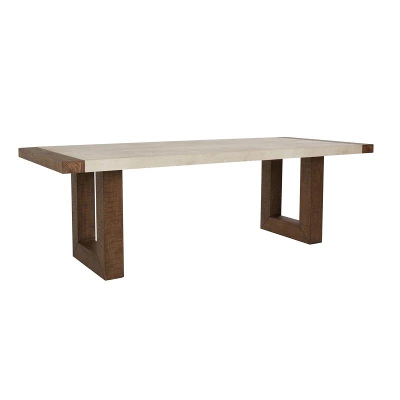 Glenwood Reclaimed Wood Farmhouse Dining Table