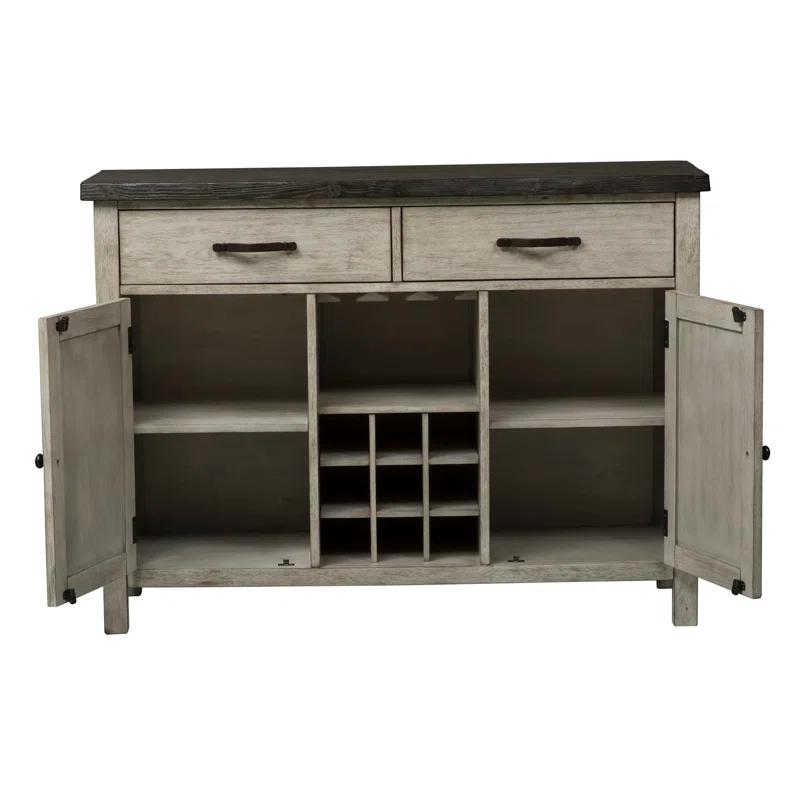 Willowrun 52'' Brown Solid Wood Traditional Sideboard