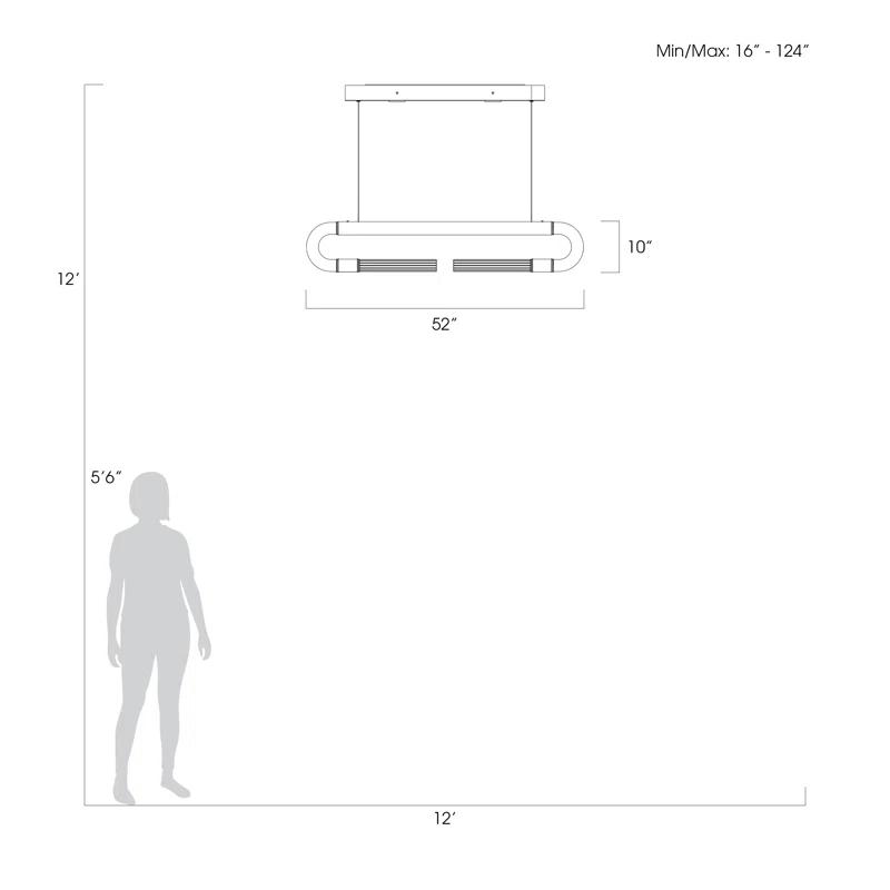 Antonia 52" Linear Pendant
