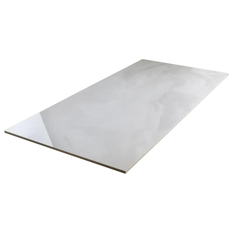 Savannah 23.62 in. x 47.24. in Polished Porcelain Marble Look Floor & Wall Tile (15.49 Sq. Ft./Case)