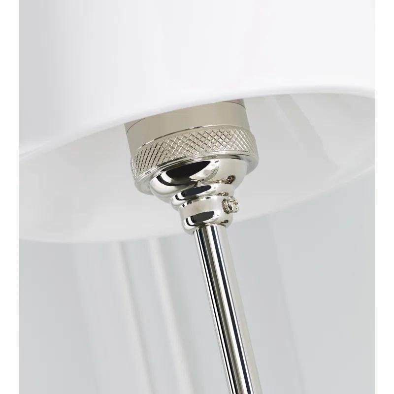 Elegant Outdoor Direct Wired Nickel Wallchiere, 14.5" Height