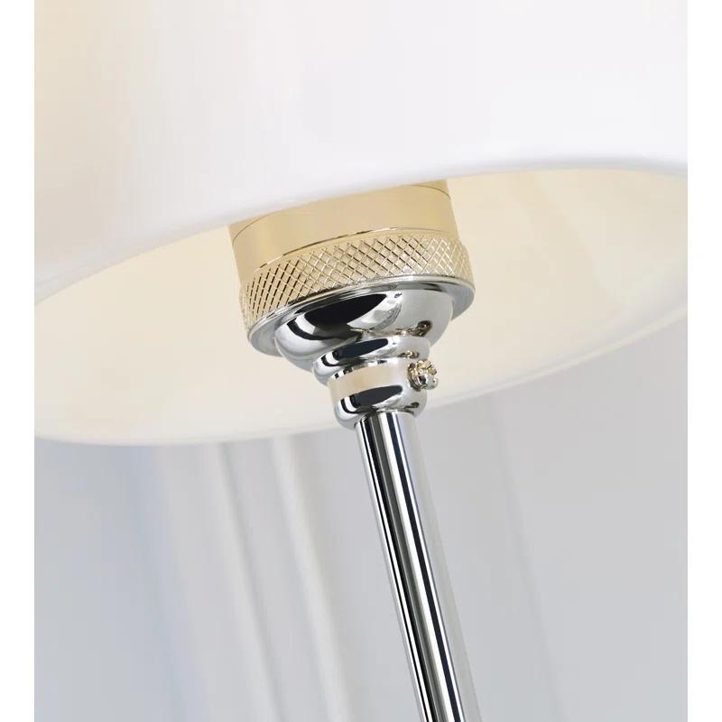Elegant Outdoor Direct Wired Nickel Wallchiere, 14.5" Height