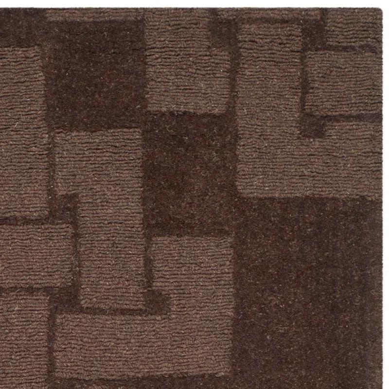 Martha Stewart Hand Tufted Wool Pile Geometric Rug