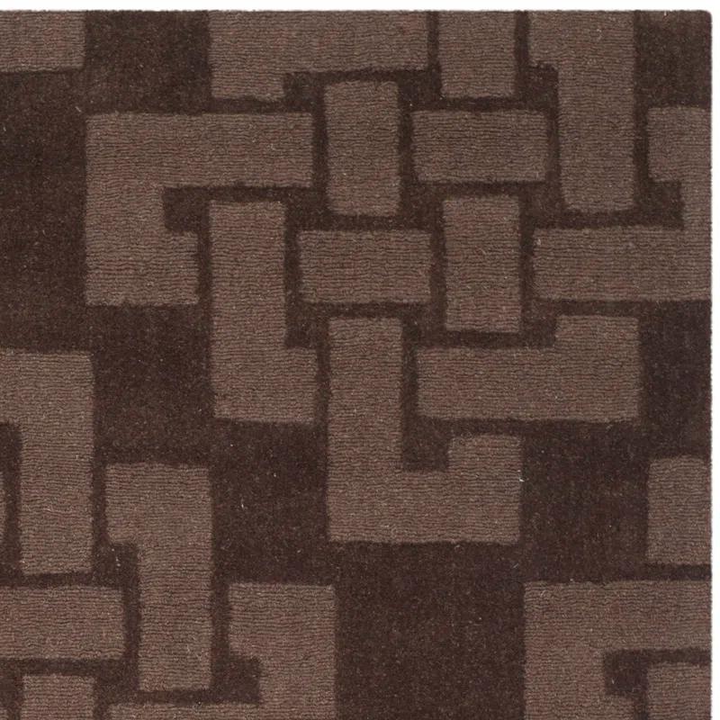 Martha Stewart Hand Tufted Wool Pile Geometric Rug