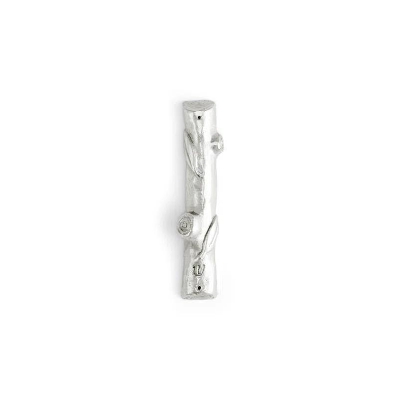 Tree of Life Inspired Hand-Sculpted Mezuzah