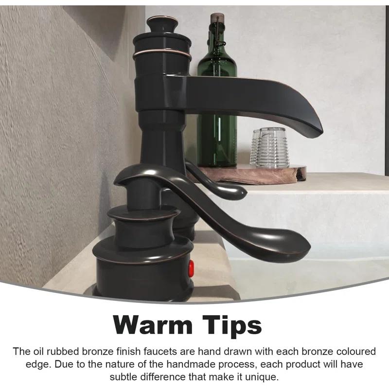 Widespread 2-handle Bathroom Faucet with Drain Assembly