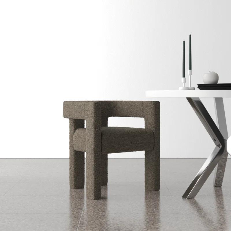 Marcella Boucle Dining Armchair