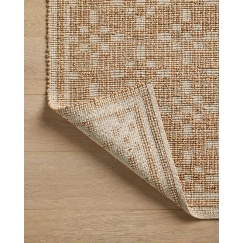 Judy II Jute-Blend Rug by Chris Loves Julia x Loloi - Natural and Ivory / 3'6" x 5'6"
