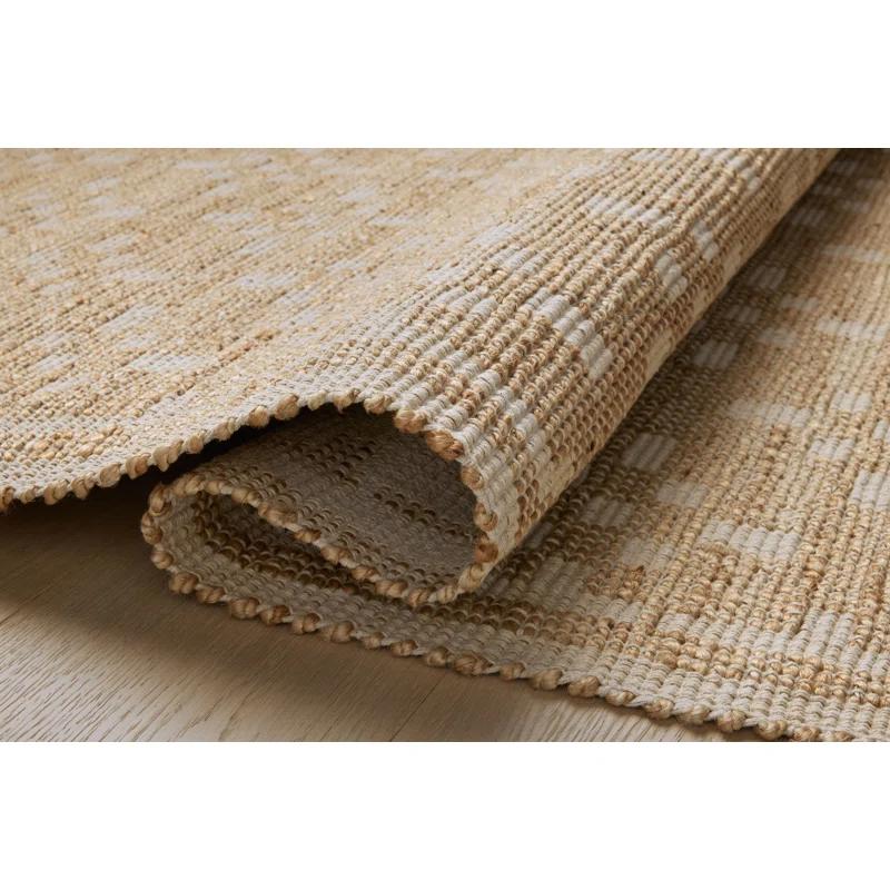 Judy II Jute-Blend Rug by Chris Loves Julia x Loloi - Natural and Ivory / 3'6" x 5'6"