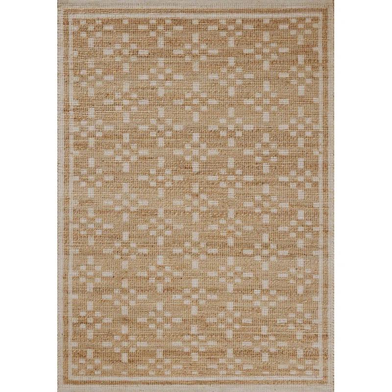 Judy II Jute-Blend Rug by Chris Loves Julia x Loloi - Natural and Ivory / 3'6" x 5'6"