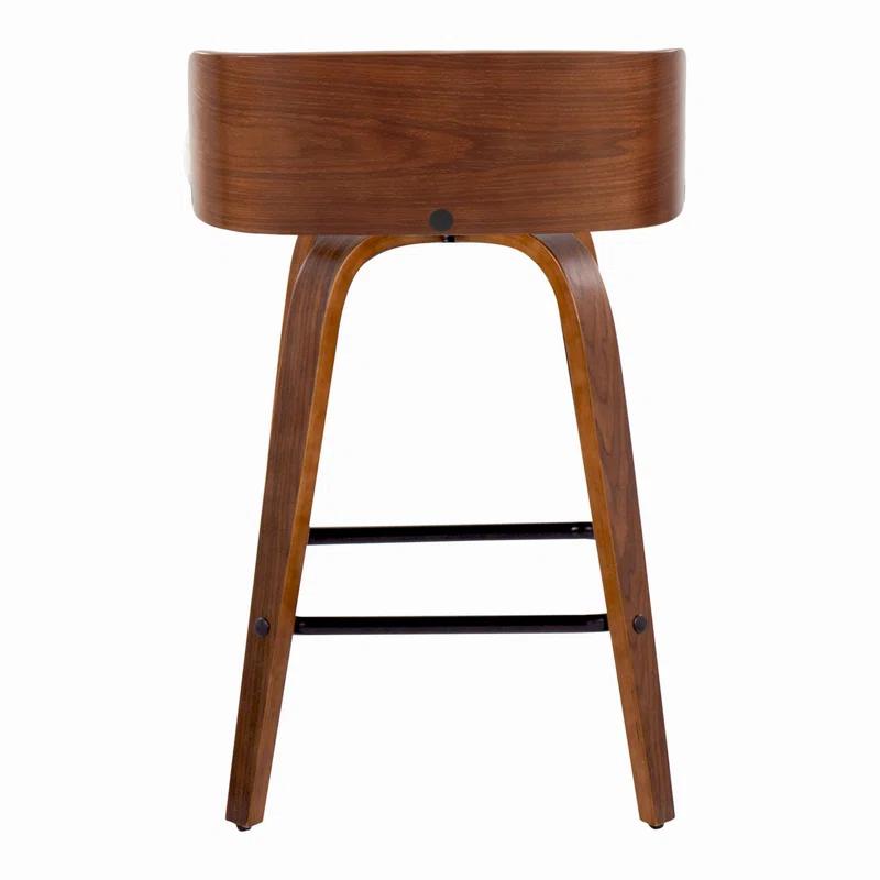Swivel Upholstered Counter Stool