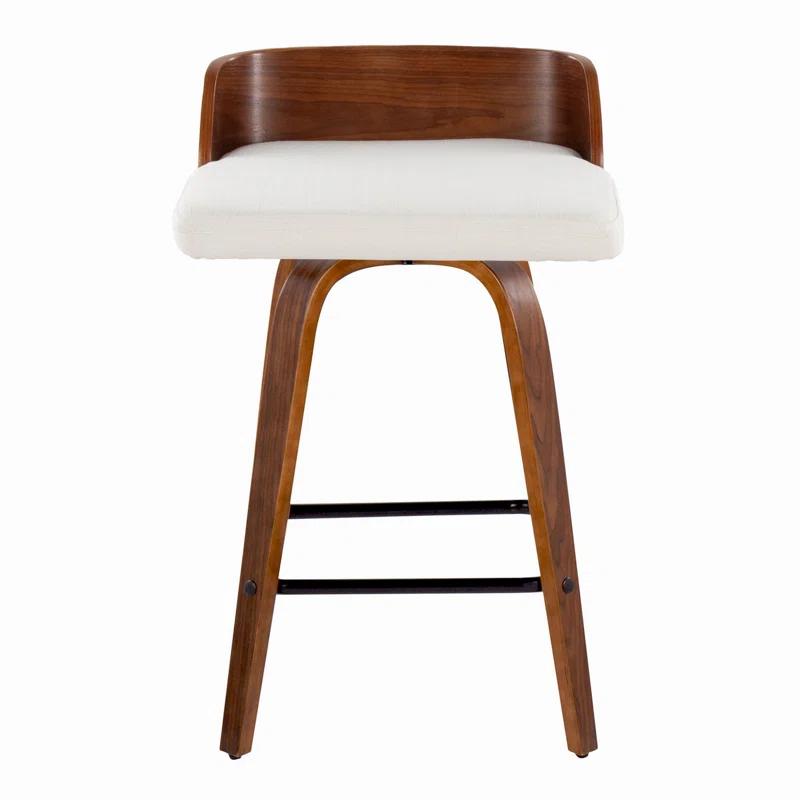 Swivel Upholstered Counter Stool