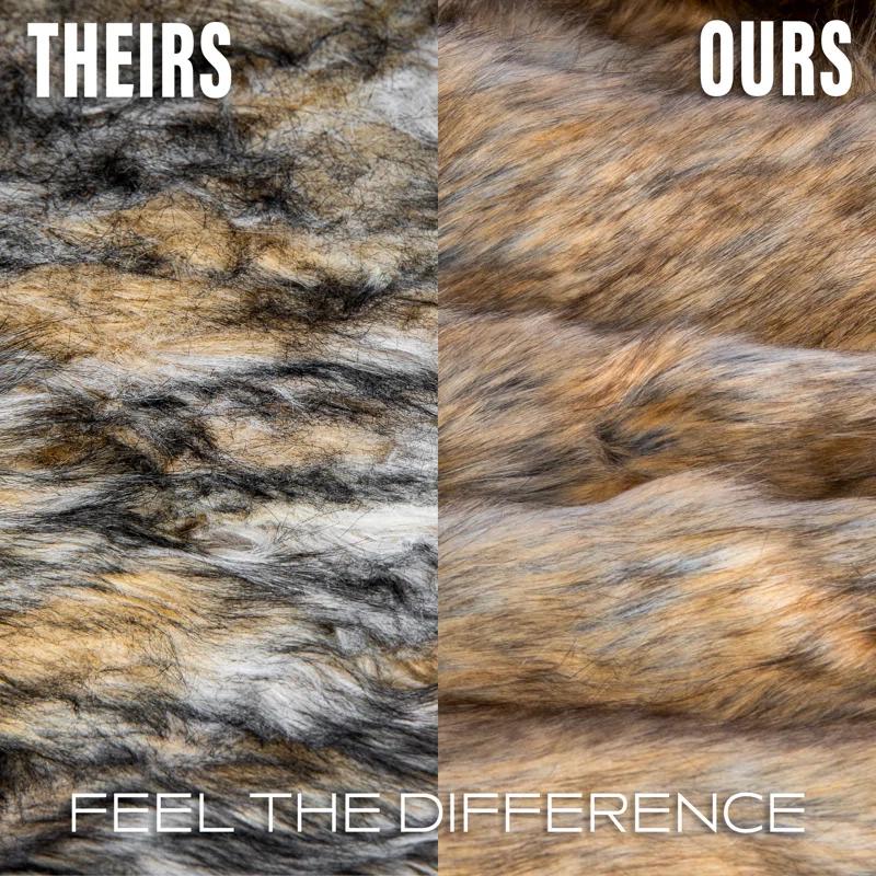 Faux Fur Throw