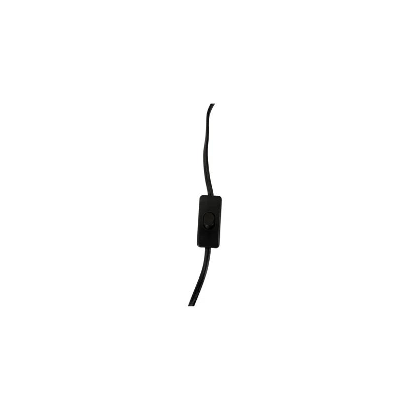 Yara Black EcoMix Arc Table Lamp